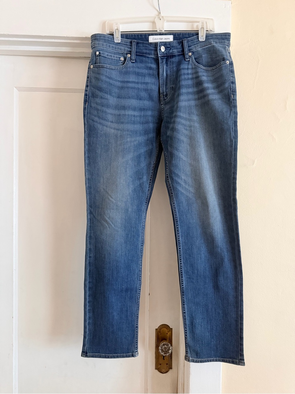 Calvin Klein Jeans Men’s Medium Blue Straight Jeans